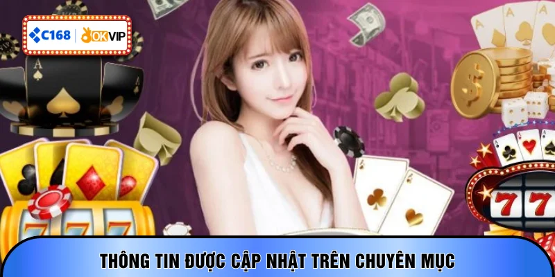 Thông tin được cập nhật trên chuyên mục